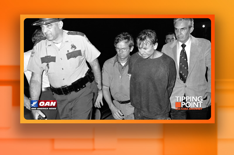 James Earl Ray caught after jailbreak.