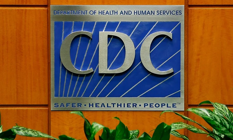 ATLANTA, GA - OCTOBER 05: A podium with the logo for the Centers for Disease Control and Prevention at the Tom Harkin Global Communications Center on October 5, 2014 in Atlanta, Georgia. The first confirmed Ebola virus patient in the United States was staying with family members at The Ivy Apartment complex before being treated at Texas Health Presbyterian Hospital Dallas. State and local officials are working with federal officials to monitor other individuals that had contact with the confirmed patient. (Photo by Kevin C. Cox/Getty Images)
