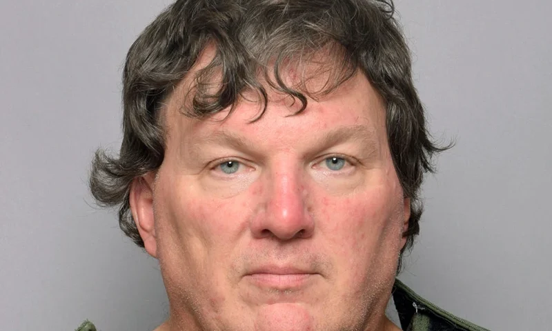 LONG ISLAND, NY - JULY 14: In this handout provided by the Suffolk County Sheriff’s Office, Rex Heuermann poses for his booking photo on July 14, 2023. Heuermann, 59, is charged with three counts of first-degree murder for the killings of Melissa Barthelemy in 2009, and Megan Waterman and Amber Costello the following year, according to the Suffolk County District Attorney. He pleaded not guilty to the murders and a judge ordered he be held without bail. (Photo by Suffolk County Sheriff’s Office via Getty Images)