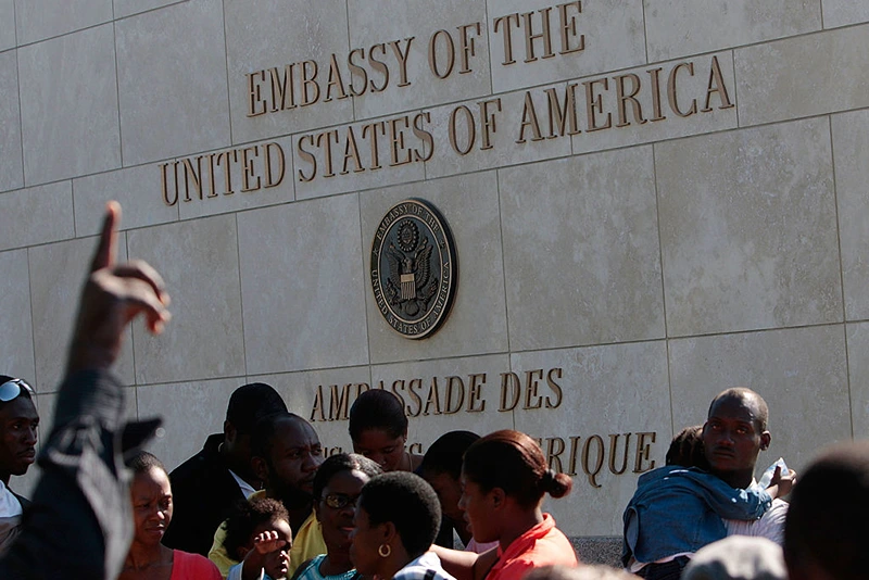 U.S. Embassy in Haiti to be evacuated.