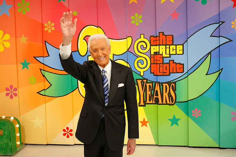 LOS ANGELES - JUNE 06: Television host Bob Barker poses for photographers at his last taping of 