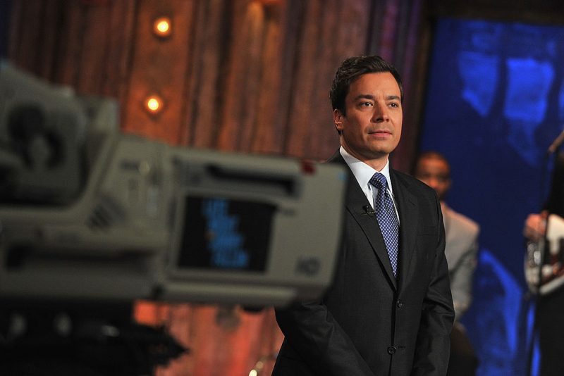 NEW YORK, NY - MARCH 01: Jimmy Fallon hosts "Late Night with Jimmy Fallon" at Rockefeller Center on March 1, 2011 in New York City. (Photo by Theo Wargo/Getty Images)