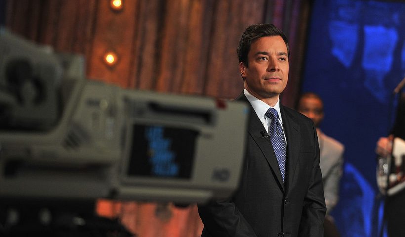 NEW YORK, NY - MARCH 01: Jimmy Fallon hosts "Late Night with Jimmy Fallon" at Rockefeller Center on March 1, 2011 in New York City. (Photo by Theo Wargo/Getty Images)