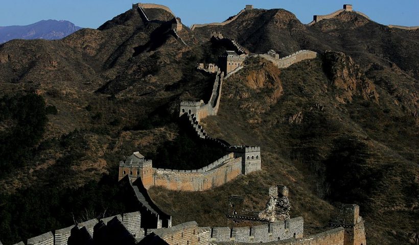 BEIJING - DECEMBER 03: A general view of the Great Wall on December 3, 2006 in Beijing, China. Beijing will be the host city for 2008 Summer Olympic Games. (Photo by Guang Niu/Getty Images)