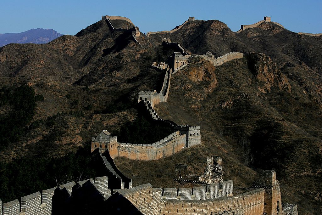 Great Wall of China suffers severe damage.
