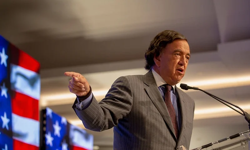 WASHINGTON, DC - MAY 05: Former Governor of New Mexico Bill Richardson speaks at the Conference on Iran on May 5, 2018 in Washington, DC. Over one thousand delegates from representing Iranian communities from forty states attends the Iran Freedom Convention for Human Rights and Democracy. (Photo by Tasos Katopodis/Getty Images)