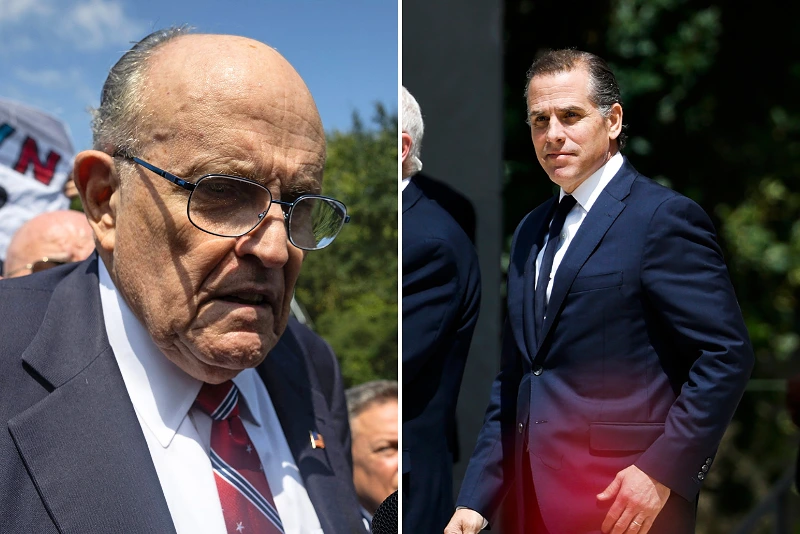 Hunter Biden sues Rudy Giuliani and ex-lawyer for alleged laptop hacking.
