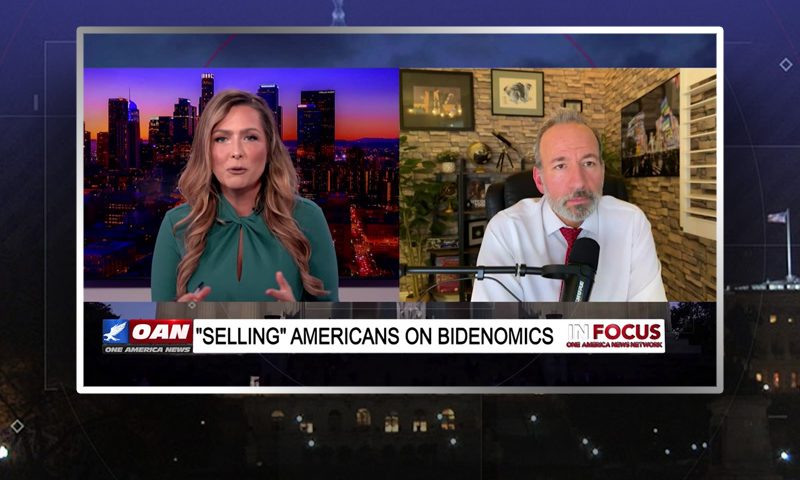 Video still from Dr. Peter St. Onge's interview with In Focus on One America News Network