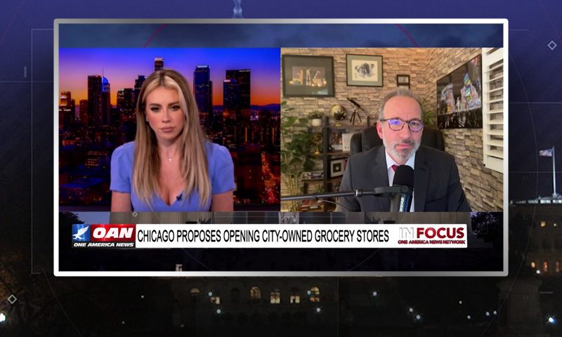 Video still from Dr. Pete St. Onge's interview with In Focus on One America News Network