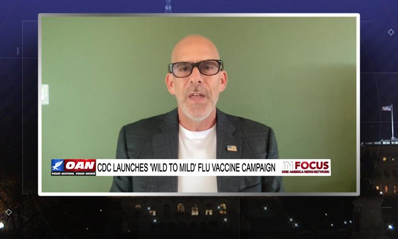 Video still from Dr. Jeff Barke's interview with In Focus on One America News Network