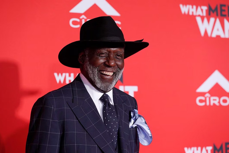 Cast member Richard Roundtree poses at the premiere of the movie "What Men Want" in Los Angeles, California, U.S. January 28, 2019. REUTERS/Mario Anzuoni/File Photo