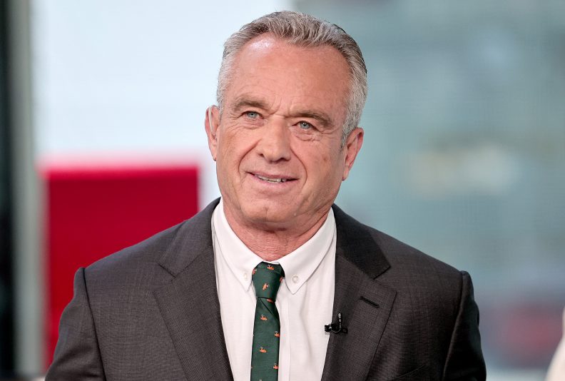 NEW YORK, NEW YORK - JUNE 02: Robert F. Kennedy Jr. visits "The Faulkner Focus"at Fox News Channel Studios on June 02, 2023 in New York City. (Photo by Jamie McCarthy/Getty Images)
