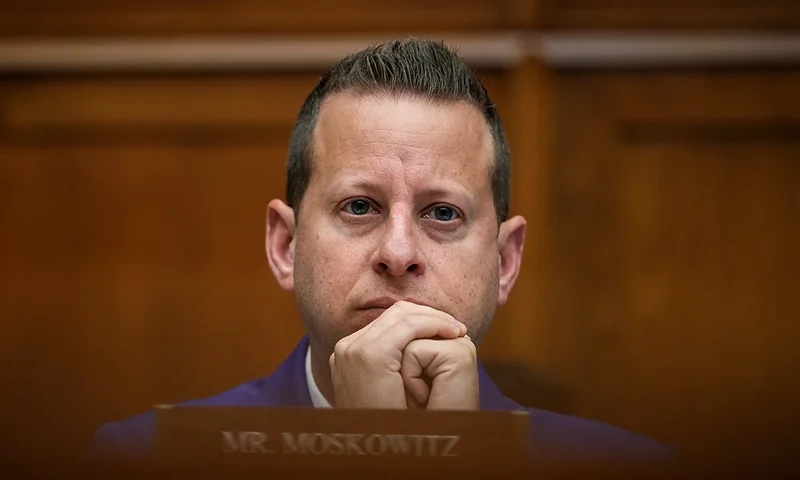 WASHINGTON, DC - JULY 26: Rep. Jared Moskowitz (D-FL) listens during a House Oversight Committee hearing titled "Unidentified Anomalous Phenomena: Implications on National Security, Public Safety, and Government Transparency" on Capitol Hill 26, 2023 in Washington, DC. Several witnesses are testifying about their experience with possible UFO encounters and discussion about a potential covert government program concerning debris from crashed, non-human origin spacecraft. (Photo by Drew Angerer/Getty Images)