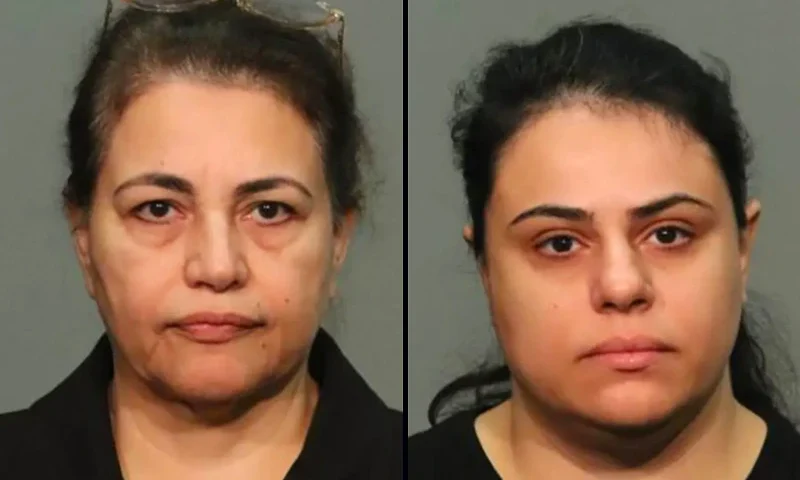 (L) Shahin Gheblehshenas, 64, and (R) Nina Fathizadeh, 41 (Photos via: San Jose Police Department)