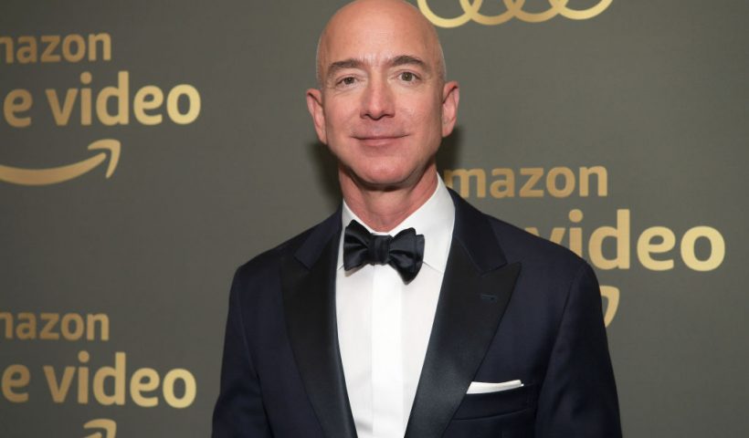 BEVERLY HILLS, CA - JANUARY 06: Amazon CEO Jeff Bezos attends the Amazon Prime Video's Golden Globe Awards After Party at The Beverly Hilton Hotel on January 6, 2019 in Beverly Hills, California. (Photo by Emma McIntyre/Getty Images)