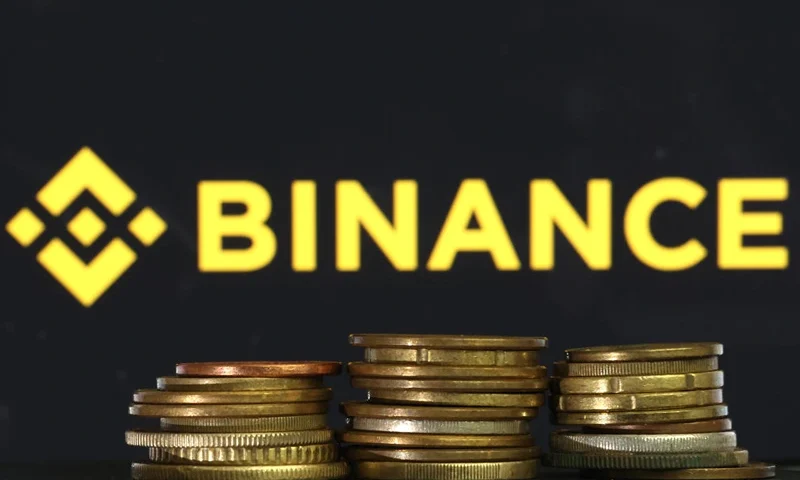SAN ANSELMO, CALIFORNIA - JUNE 06: In this photo illustration, the Binance logo is displayed on a screen on June 06, 2023 in San Anselmo, California. The Securities And Exchange Commission has filed lawsuits against cryptocurrency exchanges Coinbase and Binance for allegedly violating multiple securities laws. (Photo Illustration by Justin Sullivan/Getty Images)