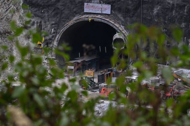 Rescuers Attempt Manual Digging To Free 41 Workers Trapped For Weeks In India Tunnel