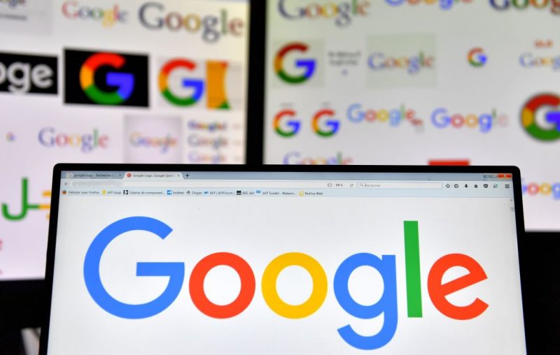 A picture taken on November 20, 2017 shows logos of US multinational technology company Google displayed on computers' screens. / AFP PHOTO / LOIC VENANCE (Photo credit should read LOIC VENANCE/AFP via Getty Images)