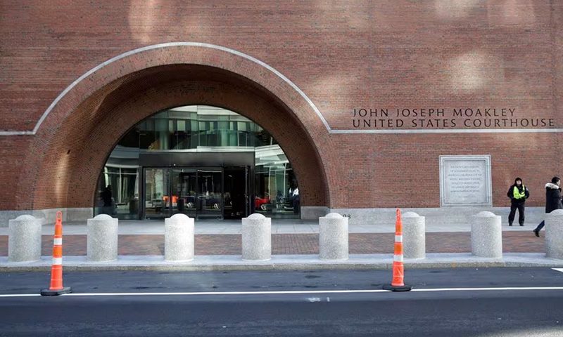 The exterior of John Jospeh Moakley U.S. Courthouse in Boston, Massachusetts, U.S., November 28, 2018. REUTERS/Katherine Taylor/File Photo