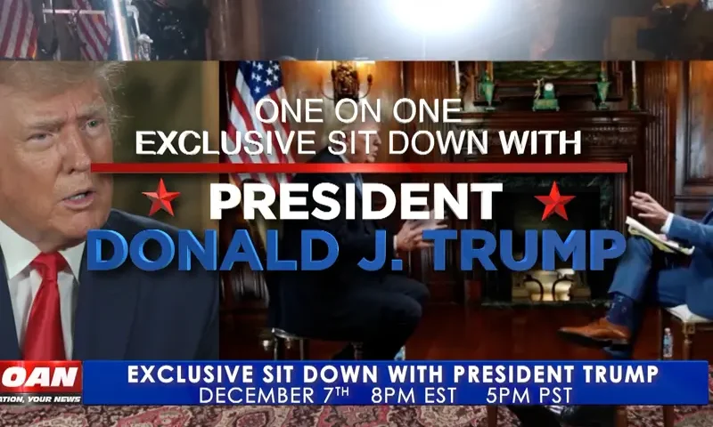 Don't miss Dan Ball's exclusive conversation with Donald Trump on OAN