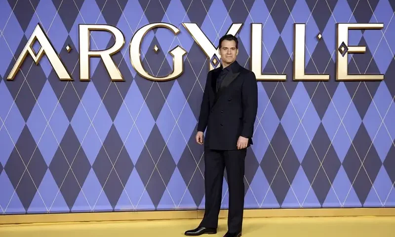 Cast member Henry Cavill attends the premiere of "Argylle" at Leicester Square in London, Britain, January 24, 2024. REUTERS/Hollie Adams