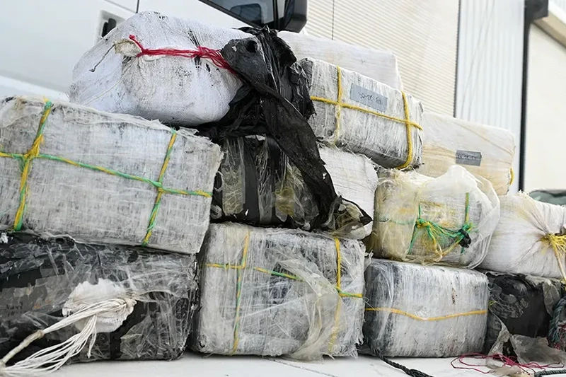 The drugs were worth more than $32 million. (U.S. Coast Guard)