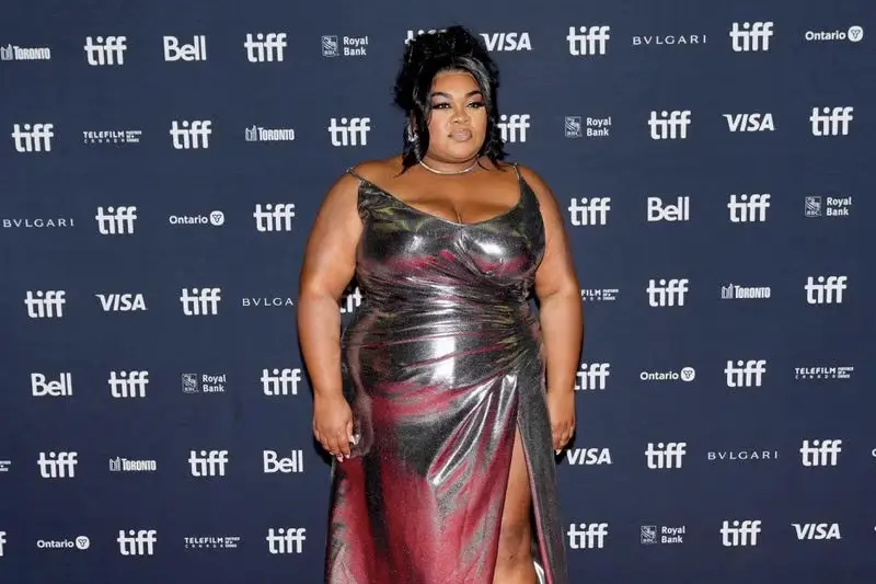 Cast member Da'Vine Joy Randolph attends the world premiere of "On the Come Up" at the Toronto International Film Festival (TIFF) in Toronto, Ontario, Canada September 8, 2022. REUTERS/Mark Blinch/File Photo