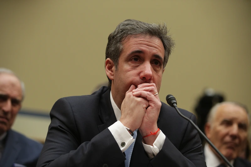 Former Trump Lawyer Michael Cohen Testifies Before House Oversight Committee
WASHINGTON, DC - FEBRUARY 27: Michael Cohen, former attorney and fixer for President Donald Trump, gets emotional listening to Rep. Elijah Cummings (D-MD) give his closing statement after Cohen testified before the House Oversight Committee on Capitol Hill February 27, 2019 in Washington, DC. Last year Cohen was sentenced to three years in prison and ordered to pay a $50,000 fine for tax evasion, making false statements to a financial institution, unlawful excessive campaign contributions and lying to Congress as part of special counsel Robert Mueller's investigation into Russian meddling in the 2016 presidential elections. (Photo by Alex Wong/Getty Images)