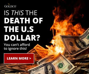 Is this the death of the U.S. Dollar? You can't afford to ignore this! Click to learn more.