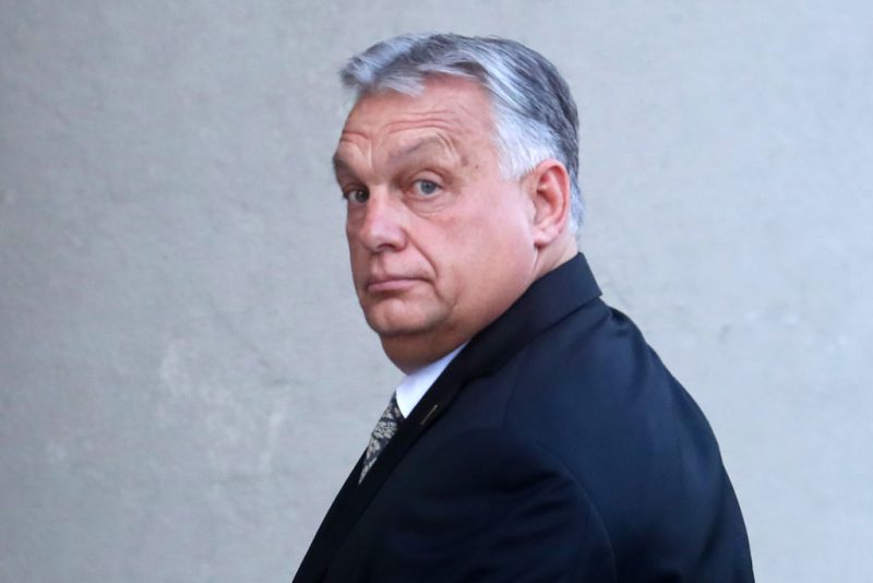 BUENOS AIRES, ARGENTINA - DECEMBER 10: Viktor Orban Prime Minister of Hungary looks on before an interreligious service at the Metropolitan Cathedral after the Presidential Inauguration Ceremony on December 10, 2023 in Buenos Aires, Argentina. (Photo by Marcos Brindicci/Getty Images)