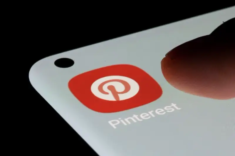 Pinterest app is seen on a smartphone in this illustration taken, July 13, 2021. REUTERS/Dado Ruvic/Illustration