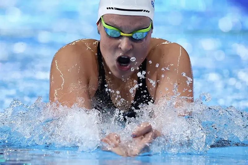 Israel's Anastasia Gorbenko in action during the women's 400m medley final REUTERS/Evgenia Novozhenina