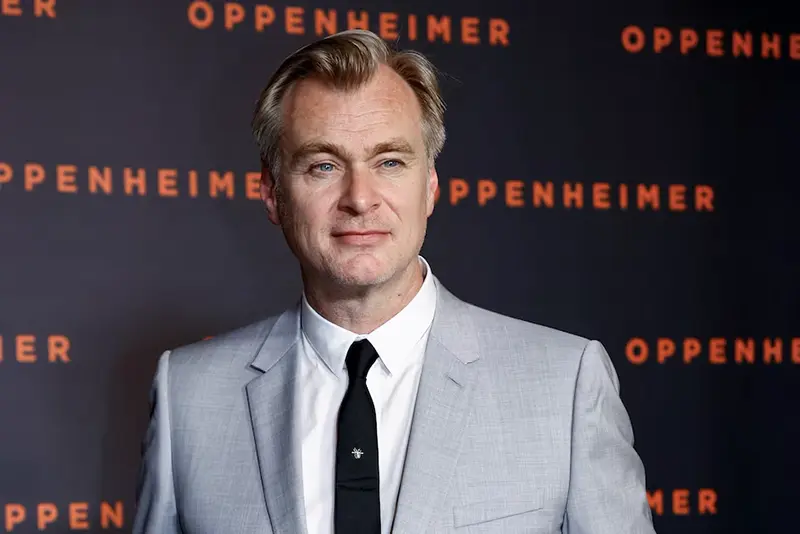 Director Christopher Nolan poses during a photocall before the premiere of the film "Oppenheimer" at the Grand Rex in Paris, France, July 11, 2023. REUTERS/Sarah Meyssonnier/File Photo