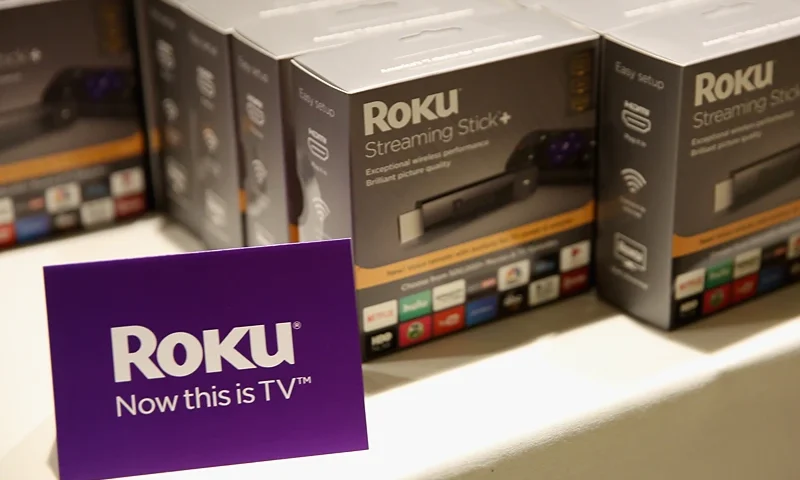 A view of Roku at IGNITION: Future of Media at Time Warner Center on November 29, 2017 in New York City. (Photo by Monica Schipper/Getty Images)