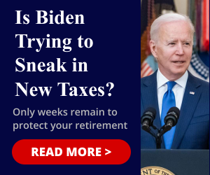 Is Biden trying to sneak in new taxes? Click to read more.