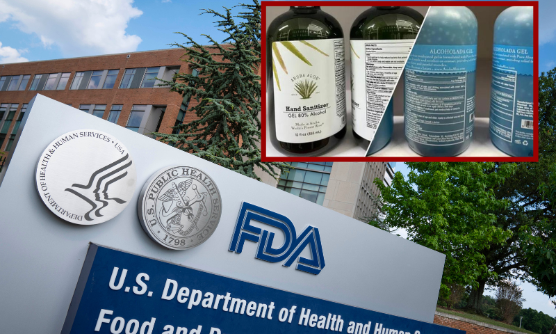 (L) WHITE OAK, MD - JULY 20: A sign for the Food And Drug Administration is seen outside of the headquarters on July 20, 2020 in White Oak, Maryland. (Photo by Sarah Silbiger/Getty Images)/ (R) (Photo via: fda.gov)