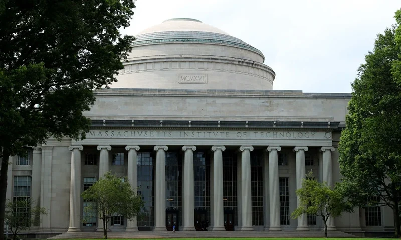 CAMBRIDGE, MASSACHUSETTS - JULY 08: A view of the campus of Massachusetts Institute of Technology on July 08, 2020 in Cambridge, Massachusetts. Harvard and MIT have sued the Trump administration for its decision to strip international college students of their visas if all of their courses are held online. (Photo by Maddie Meyer/Getty Images)