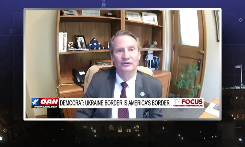Video still from In Focus on One America News Network during an interview with the guest, Rep. Tim Burchett.
