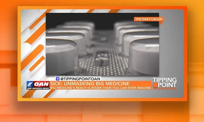 Video still from Tipping Point on One America News Network