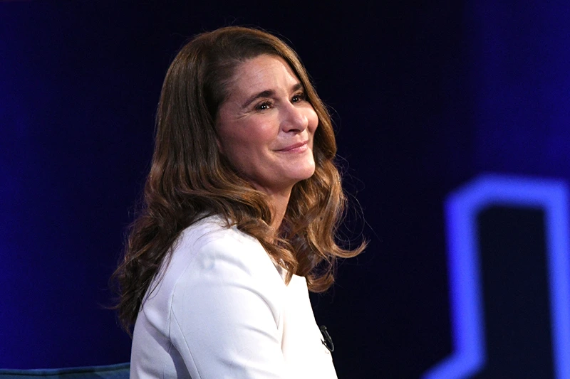 Oprah's SuperSoul Conversations
NEW YORK, NEW YORK - FEBRUARY 05: Melinda Gates speaks onstage at Oprah's SuperSoul Conversations at PlayStation Theater on February 05, 2019 in New York City. (Photo by Bryan Bedder/Getty Images for THR)