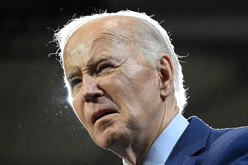 US President Joe Biden speaks at the Wilmington Convention Center in Wilmington, North Carolina, on May 2, 2024. (Photo by Mandel NGAN / AFP) (Photo by MANDEL NGAN/AFP via Getty Images)