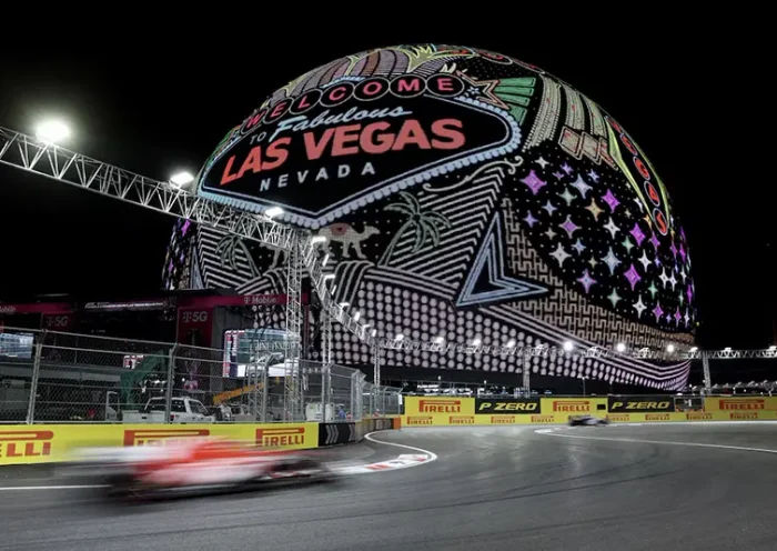 General view of the Sphere in Las Vegas. REUTERS/Mike Blake