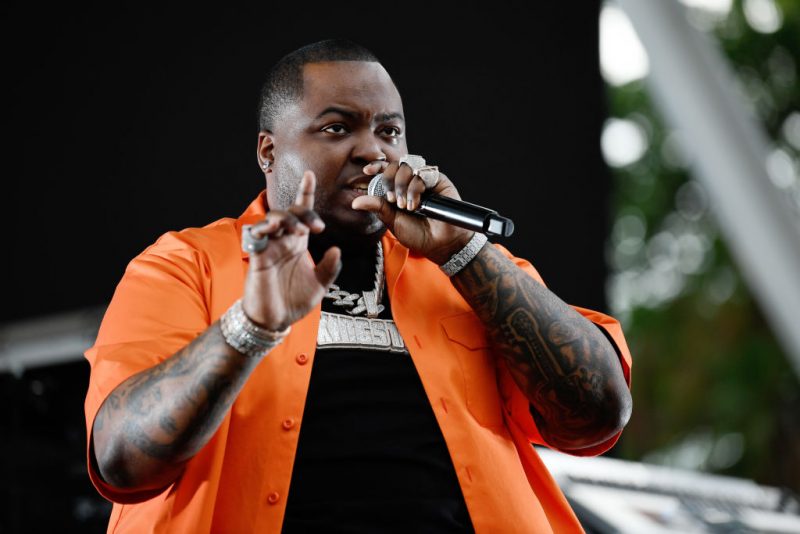 MIAMI, FLORIDA - JUNE 03: Sean Kingston performs onstage as TLC & Shaggy's Hot Summer Nights Tour takes over Miami's FPL Solar Amphitheater at Bayfront Park on June 03, 2023 in Miami, Florida. (Photo by Jason Koerner/Getty Images for Live Nation)