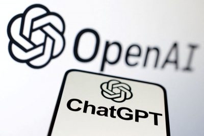 FILE PHOTO: Illustration shows OpenAI and ChatGPT logos